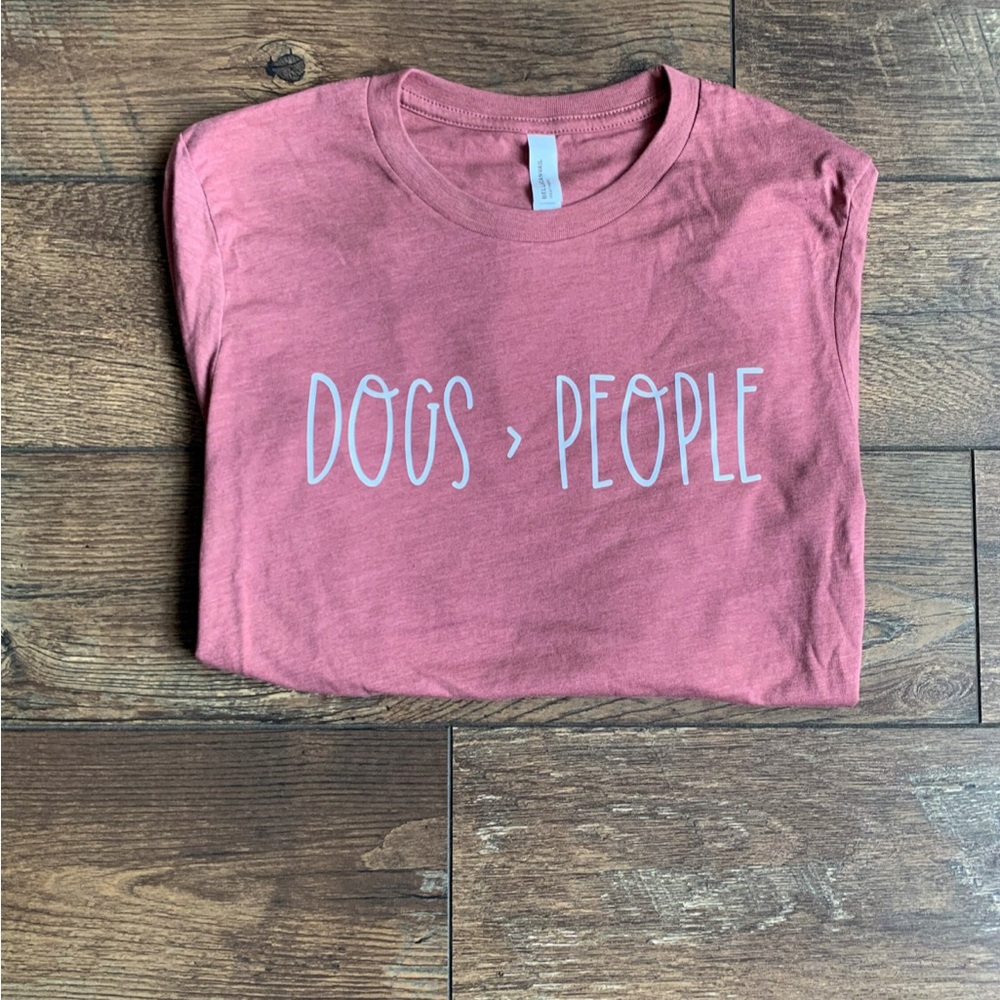 ❗️2/$12❗️ NEW Dogs Over People Long Sleeve Tshirt